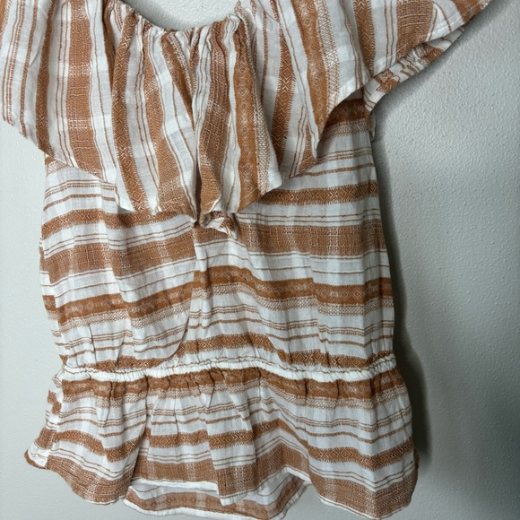 Wrangler Retro Women’s Southwestern Stripe Off Shoulder Top small - Picture 3 of 6